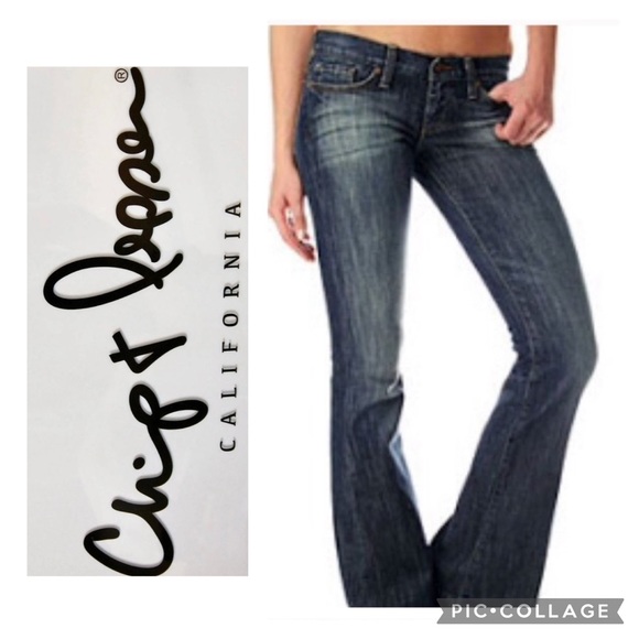 CHIP & PEPPER “Ocean Beach Ultra Flare” Jeans 3 - Picture 3 of 14